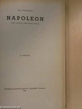 Napoleon (Tiltólistás kötet)