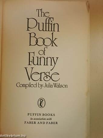 The Puffin Book of Funny Verse