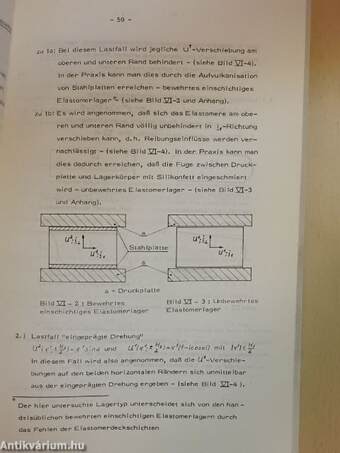 Ein beitrag zur berechnung des ebenen verformungszustandes von elastomerlagern mit hilfe der methode der finiten elemente