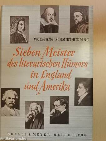 Sieben meister des literarischen humors in England und Amerika