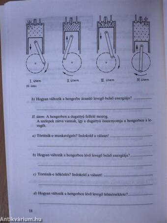 Fizika munkafüzet és feladatlap 10.