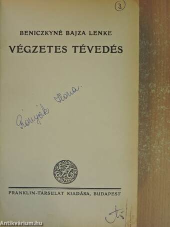 Végzetes tévedés