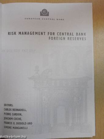 Risk Management for Central Bank Foreign Reserves