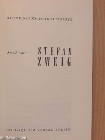 Stefan Zweig