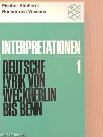 Interpretationen 1-4.