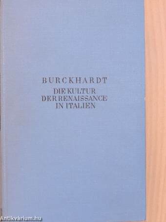 Die kultur der renaissance in italien