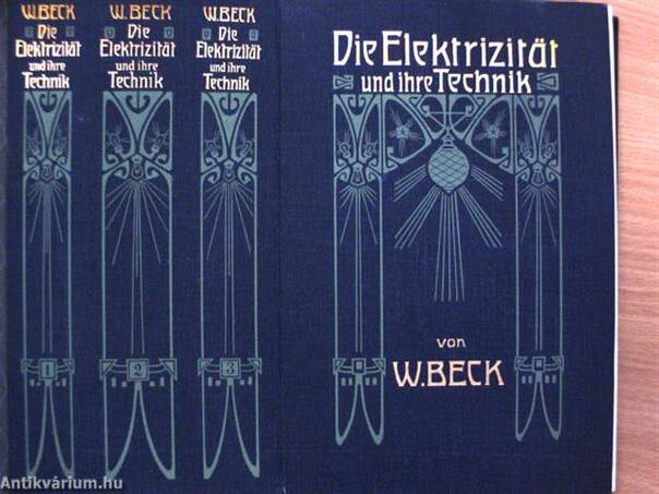 Die Elektrizität und ihre Technik - Ügynöki mintapéldány