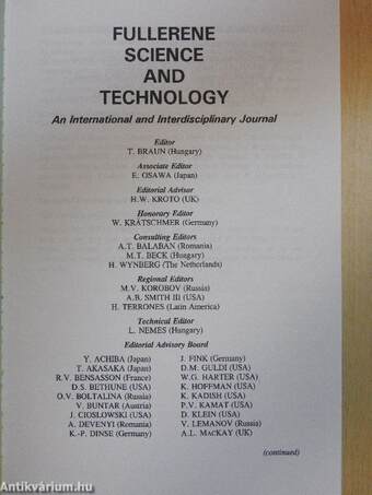 Fullerene Science and Technology 1999/2.