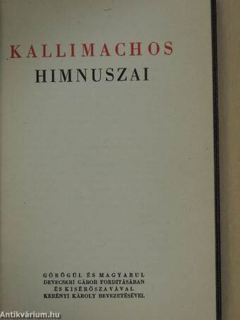 Kallimachos himnuszai
