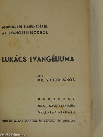 Lukács evangéliuma