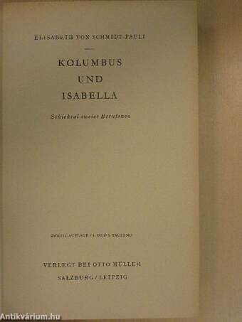 Kolumbus und Isabella