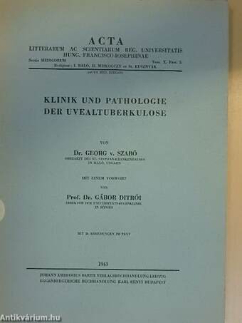 Klinik und Pathologie der Uvealtuberkulose