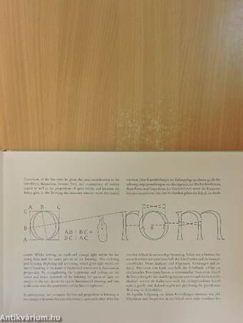 Rhythm and Proportion in Lettering/Rhythmus und Proportion in der Schrift