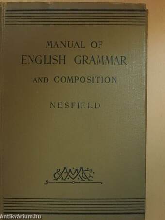 Manual of English Grammar and Composition