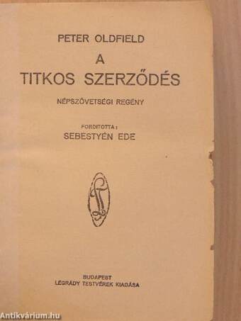 A titkos szerződés