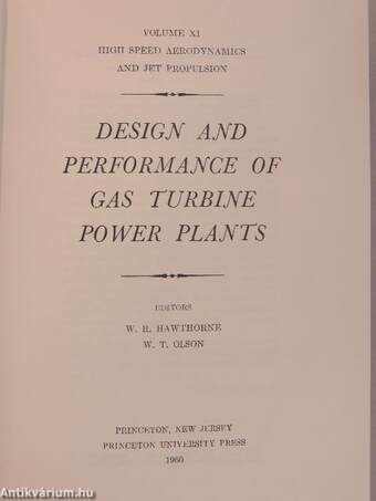 Design and Performance of Gas Turbine Power Plants