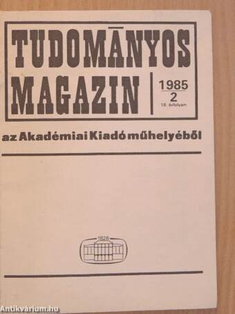 Tudományos Magazin 1985/2.