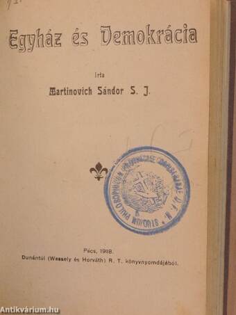 A szeszesital átka/Az isteni gondviselés/Levelek egy Mária-leányhoz I-II./Szent áldozás és szívtisztaság/Ne mentegesd magad/Jézus szívének nagy igérete/A negyedik parancs/Egyház és demokrácia/Szent Ferenc legendák