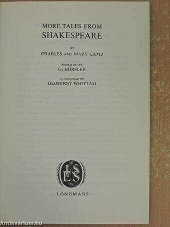 More Tales from Shakespeare