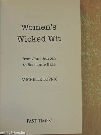 Women's Wicked Wit