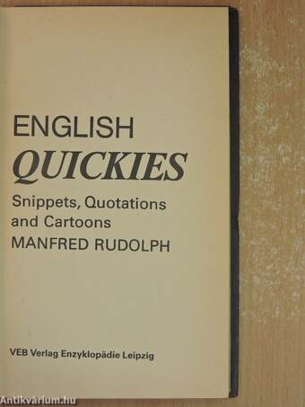 English Quickies