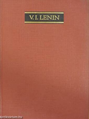 V. I. Lenin összes művei 34.