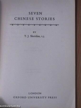 Seven Chinese Stories