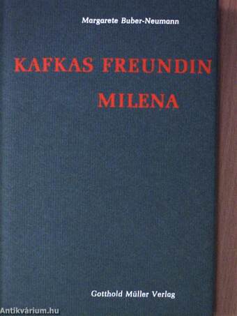 Kafkas Freundin Milena