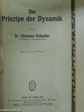 Die Prinzipe der Dynamik