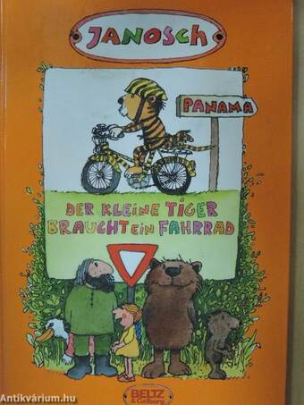 Der kleine Tiger braucht ein Fahrrad