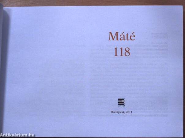 Máté 118