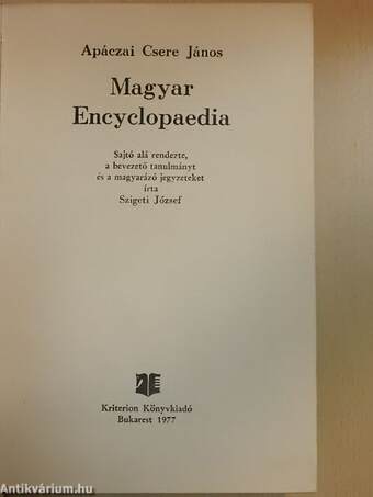 Magyar Encyclopaedia