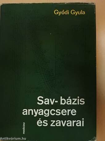 Sav-bázis anyagcsere és zavarai