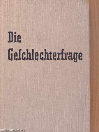 Die Geschlechterfrage