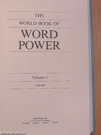 The World Book of Word Power 1-2.