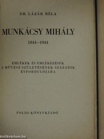 Munkácsy Mihály