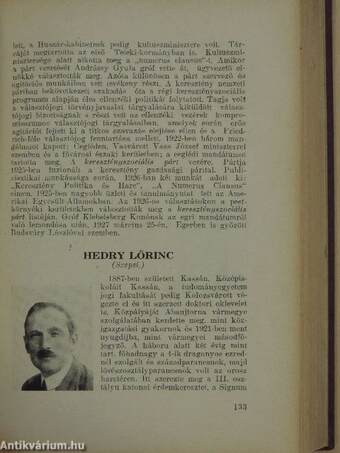 Magyar Országgyülési Almanach 1927-1932