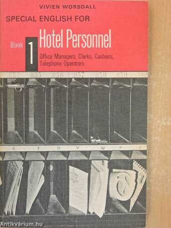 Special English for Hotel Personnel Book 1