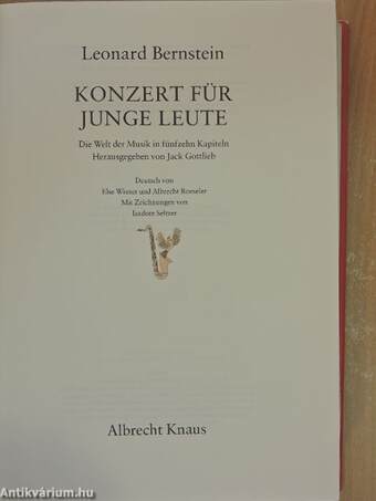 Konzert für junge Leute