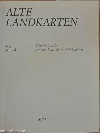 Alte landkarten