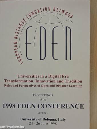 Proceedings of the 1998 Eden Conference 1-2