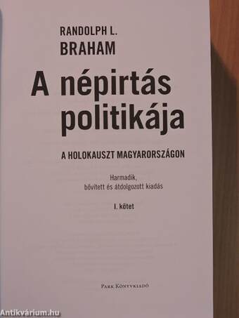 A népirtás politikája 1-2.