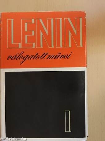 Lenin válogatott művei I. (töredék)