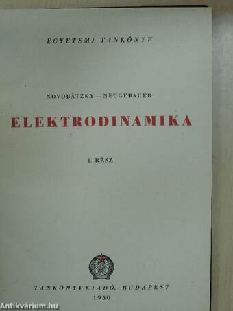 Elektrodinamika I-II.