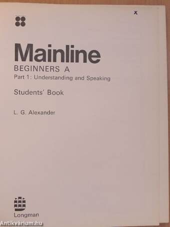 Mainline Beginners A - Students' Book 1.