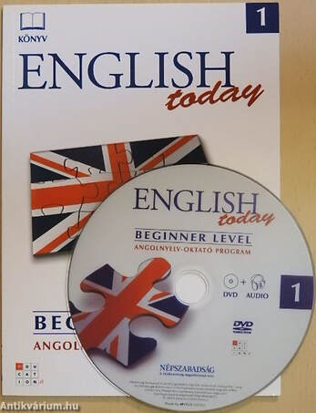 English today Beginner level 1-4. - 4 db DVD-vel