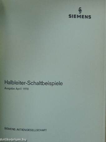 Halbleiter-Schaltbeispiele 1970