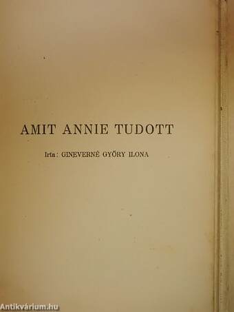 Egérke/Amit Annie tudott