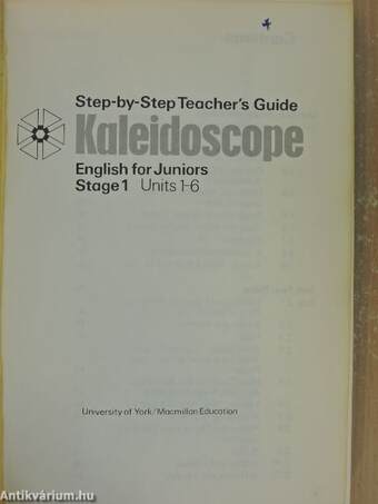 Kaleidoscope 1 - Step-by-Step Teacher's Guide