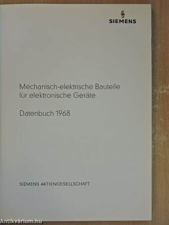 Mechanisch-elektrische Bauteile für elektronische Geräte